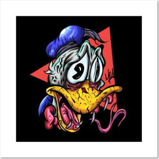 Weird Duck T-shirts By KingWolf Posters and Art